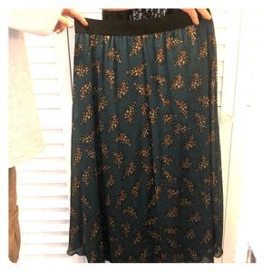 Lularoe maxi skirt 2x